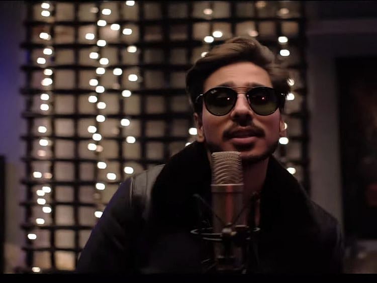 Sadaat Shafqat Amanat in a still from his latest video-1581932790653