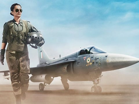Kangana Ranaut gets in pilot mode with ‘Tejas’ look