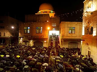 Palestinians channel protests through dawn prayers