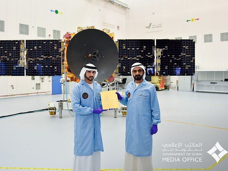 Hope Probe Sheikh Mohammed and Sheikh Hamdan