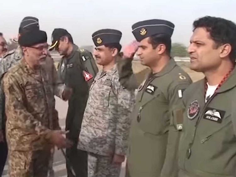 Pakistan Missile test team