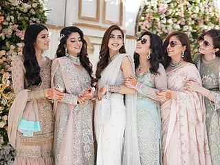 Beautiful pictures of Pakistani actress Maya Ali at her brother’s wedding reception 