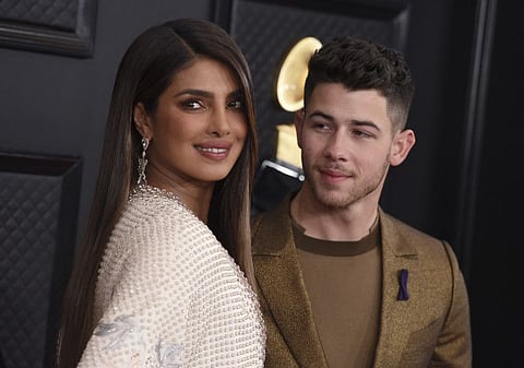 Priyanka Chopra with Nick Jonas