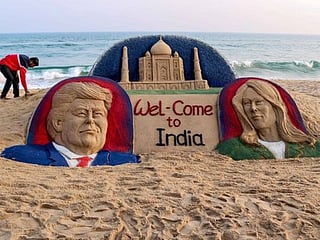How India is preparing to welcome Trump