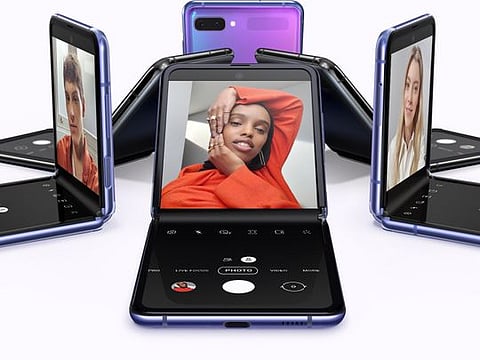 The UAE has really taken to Samsung's foldable clamshell device