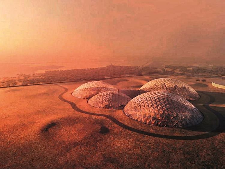 The UAE aims to establish the first inhabitable human settlement in Mars by 2117