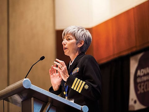 Rear Adm. Nancy Knight, director of the Centers for Disease Control and Prevention's Division of Global Health Protection. 
