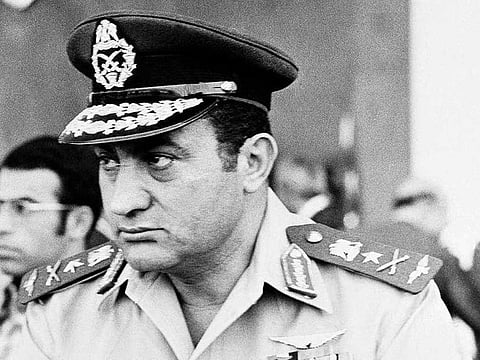 Before he entered politics, Hosni Mubarak was a career officer in the Egyptian Air Force. He served as its commander from 1972 to 1975 and rose to the rank of air chief marshal in 1973. 