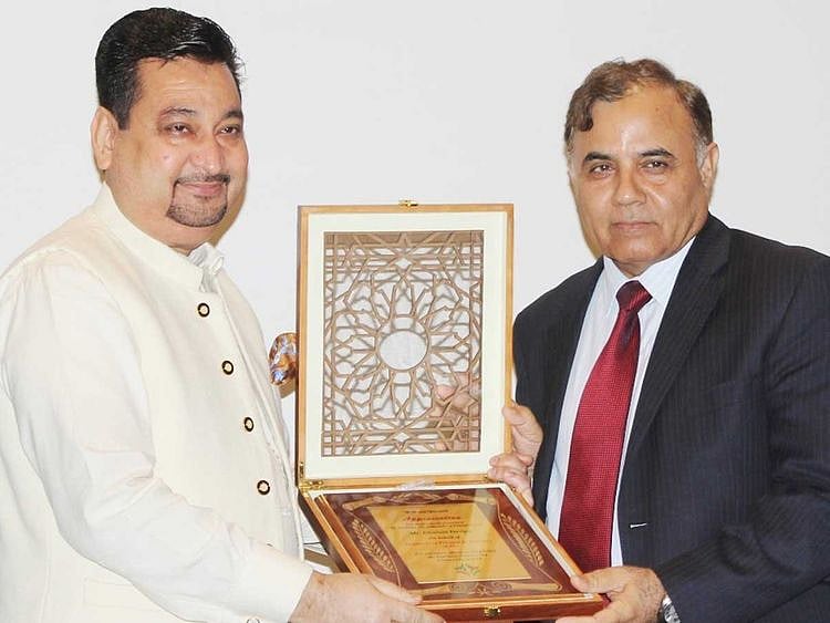 Zaheer Awarn and Ambassador Dastgir