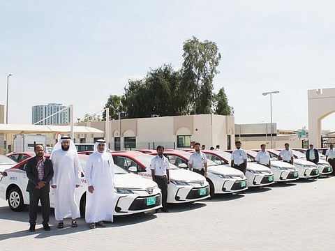 30 hybrid vehicles added to the Emirates Transport Taxi fleet in Ajman