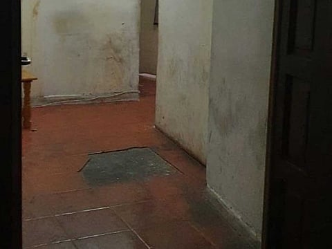 The apartment where the incident occurred.