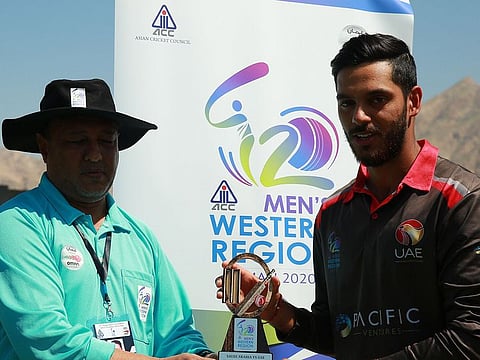 UAE's Chirag Suri impressed during the whole tournament