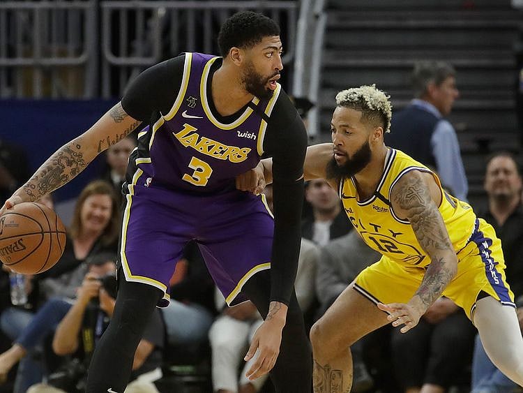 Los Angeles Lakers' Anthony Davis