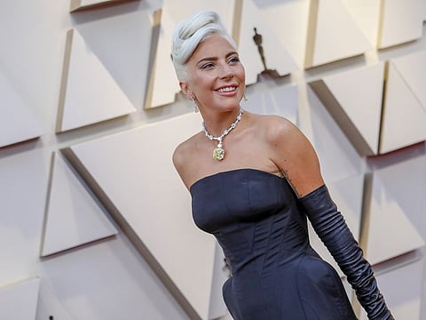 Lady Gaga during arrivals at the 91st Academy Awards on Sunday, Feb. 24, 2019, at the Dolby Theatre at Hollywood &amp; Highland Center in Hollywood, Calififornia.