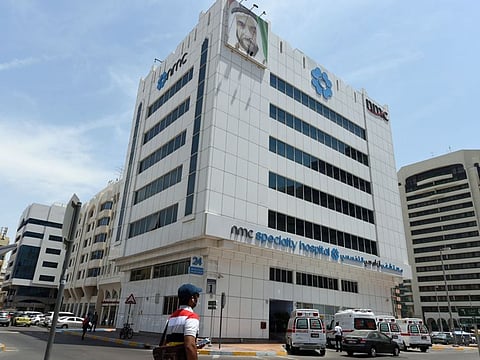 NMC speciality hospital in Madana Zayed, Abu Dhabi.