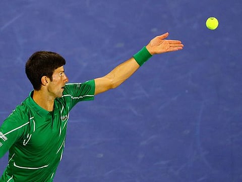 In pictures: Action from the Dubai Duty Free Tennis Championships semi-finals