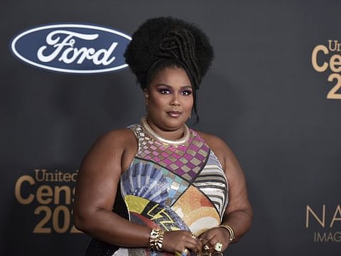 Lizzo arrives at the 51st NAACP Image Awards at the Pasadena Civic Auditorium on Saturday, Feb. 22, 2020, in Pasadena, Calif. (Photo by Richard Shotwell/Invision/AP)