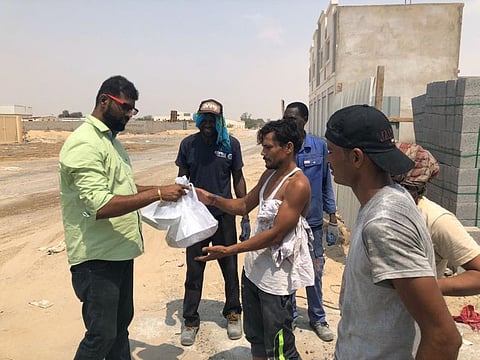 Siju Pandalam feeds poor workers in months other than Ramadan