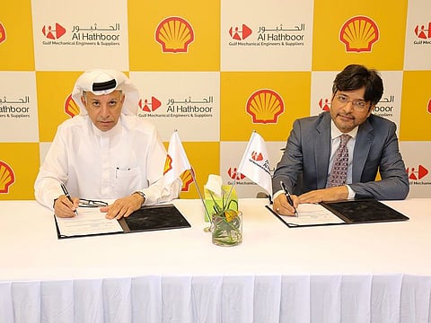 Shell Middle East signs news partnership deal