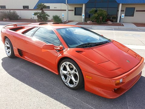 This Diablo has had a heart transplant with a difference... It's Italian V12 has been ditched for an American V8!