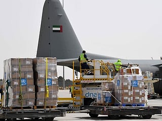 Video: UAE delivers 7.5 tonnes of aid to Iran to fight coronavirus