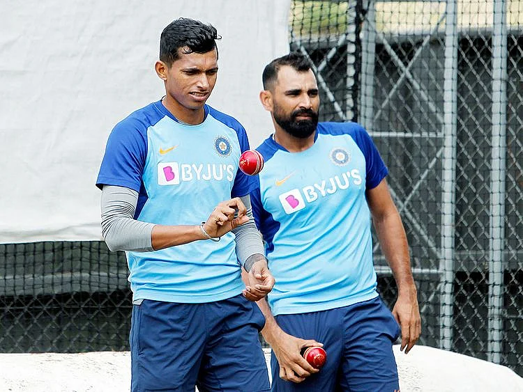 Navdeep Saini and Mohamed Shami 