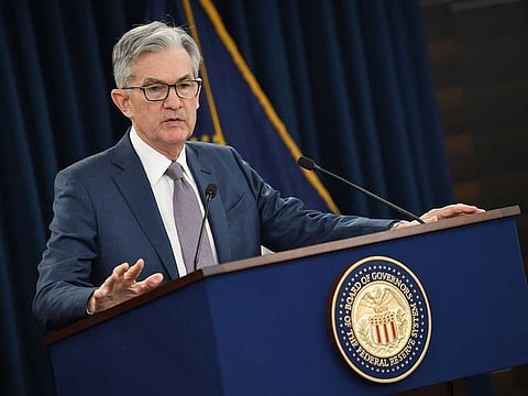 Once again the US Federal Reserve has stepped into the breach to give the ailing global economy a lifeline. But will that be enough? Pictured here is Fed chief Jerome Powell. 