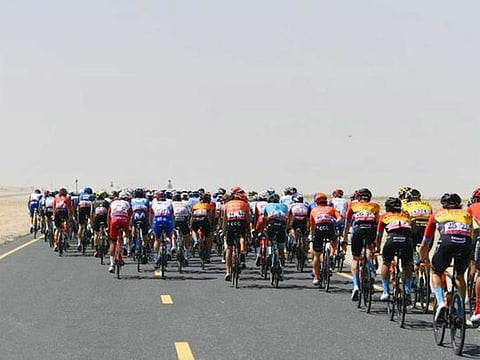 The UAE Tour has been cancelled due to the outbreak of coronavirus