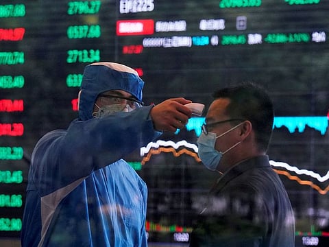 The data showed new orders received in April fell at a faster pace, indicating weaker domestic demand, while new export orders also slid sharply.