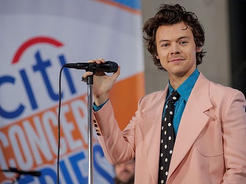 Singer Harry Styles 