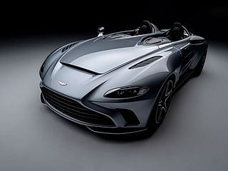 No roof, no windshield, and just around a million dollars for this new Aston Martin