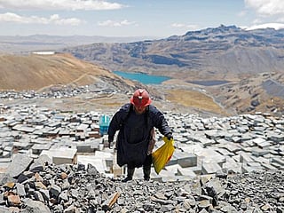 Meet the women who scavenge for gold at the top of the world