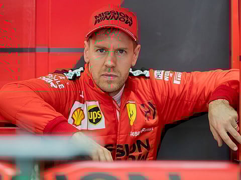 Ferrari's Sebastian Vettel