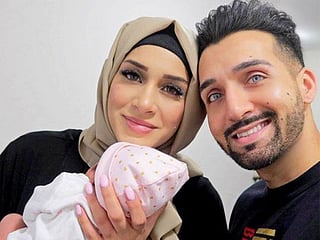 Pakistan origin popular You tubers Sham Idrees and wife Seher celebrate birth of baby girl  