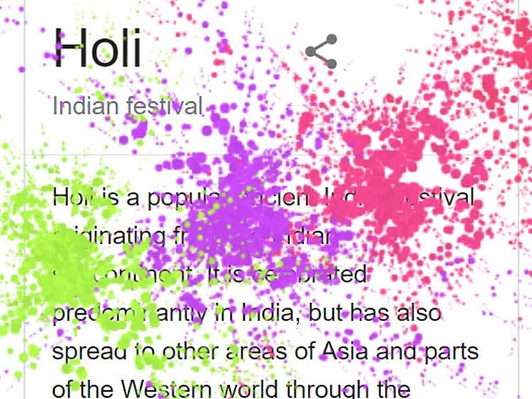google holi
