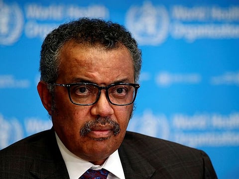 Director General of the World Health Organization (WHO) Tedros Adhanom Ghebreyesus 