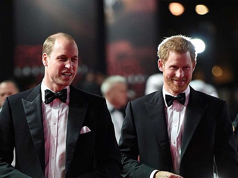 Prince William and Prince Harry.