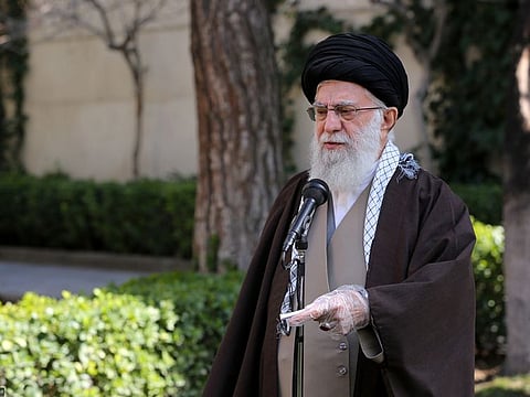 Iran's Supreme Leader Ayatollah Ali Khamenei.