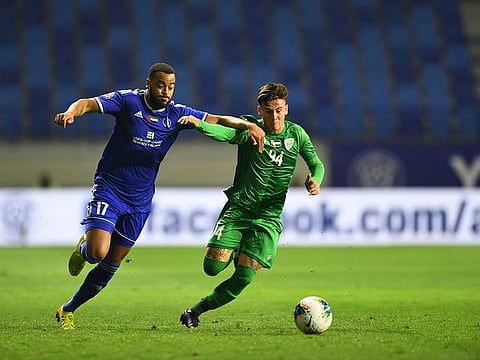 Al Nasr defeated Khor Fakkan 1-0 in the AGL