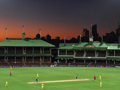 New Zealand against Australia in the first ODI was behind closed doors on Friday