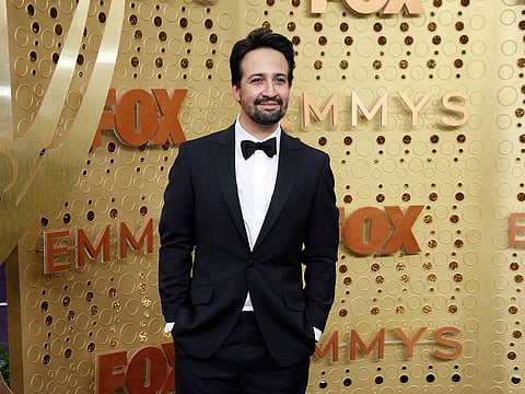 Lin-Manuel Miranda arrives for the 71st Primetime Emmy Awards at the Microsoft Theater in Los Angeles on Sept. 22, 2019. (Jay L. Clendenin/Los Angeles Times/TNS)