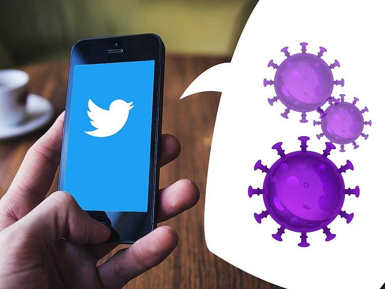 smartphone twitter coronavirus
