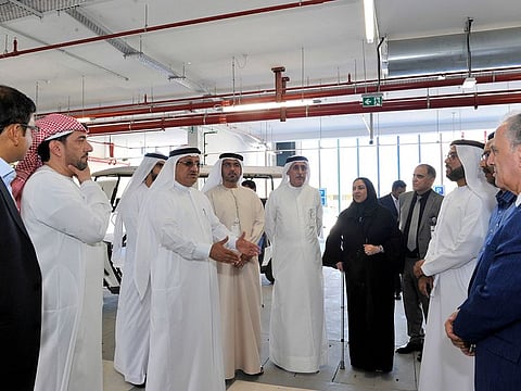  His Excellency Humaid Al Qutami, Director General of DHA, inspected the expansion projects at Dubai Hospital last week