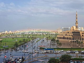 Photos: Gulf News readers share pictures of the rain, lightning and dark clouds in the UAE