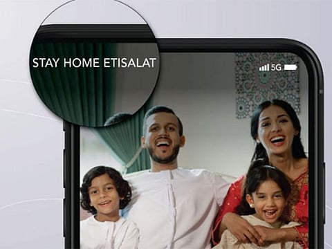 Families in the UAE are encouraged to stay home to prevent the spread of the coronavirus COVID-19.