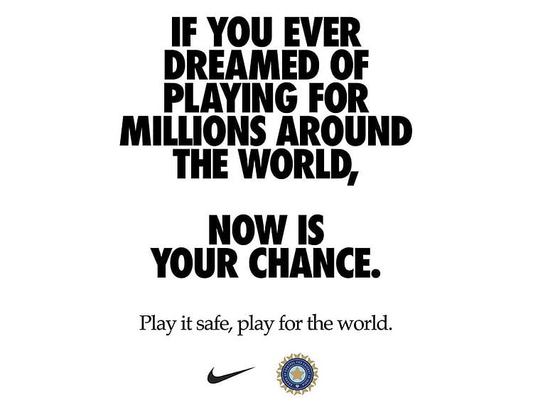 The BBCI's message on Twitter