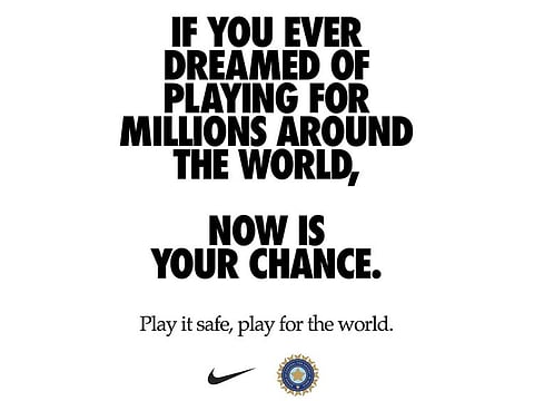 The BBCI's message on Twitter