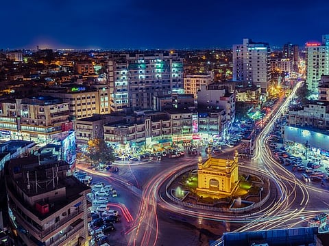 Karachi syline. Pakistan is moving a step closer to raising funds from its citizens living overseas through bonds or deposits, as the central bank seeks to tap a new pool of savings to boost foreign exchange reserves.
