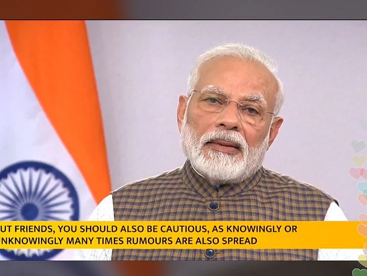 Modi covid live