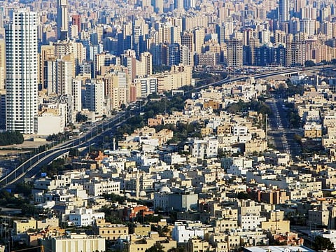 This picture taken on March 24 from Al Hamra Tower, tallest business building in Kuwait, shows a view of the empty streets in Kuwait City during a government-imposed curfew as a measure to prevent further spread of COVID-19 coronavirus disease. 